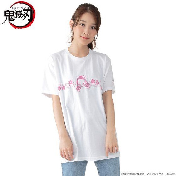 「ゆるっと鬼滅の刃　モチーフ柄Ｔシャツ」各3,850円（税込）(C)吾峠呼世晴／集英社・アニプレックス・ufotable