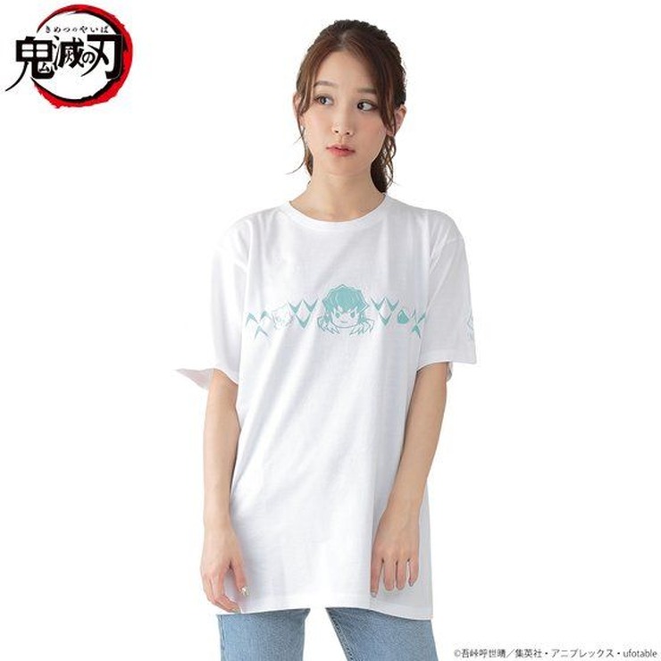 「ゆるっと鬼滅の刃　モチーフ柄Ｔシャツ」各3,850円（税込）(C)吾峠呼世晴／集英社・アニプレックス・ufotable