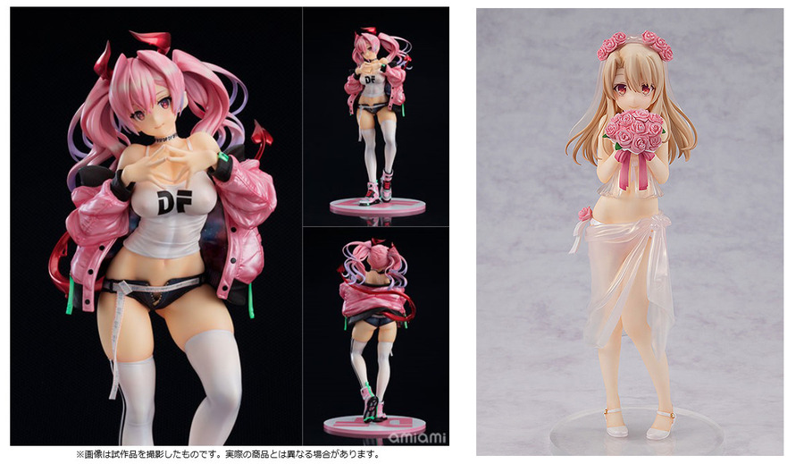 「ステラ 1/7スケール完成品フィギュア」参考価格：16,800円(税込)（C）saitom ＆ 「KDcolle Fate/kaleid liner Prisma☆Illyaプリズマ☆ファンタズム　イリヤスフィール ウェディングビキニVer. フィギュア」参考価格：16,500円(税込)（C）2019 ひろやまひろし・TYPE-MOON/KADOKAWA/Prisma☆Phantasm製作委員会