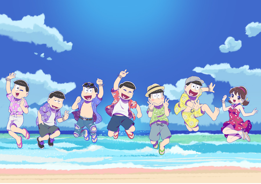 「おかえりニートたち！6つ子とトト子のスペシャルパーティー」イベントビジュアル（C）赤塚不二夫／おそ松さん製作委員会