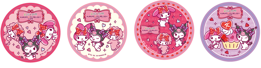 「KUROMI MY MELODY CAFE」（C）1976, 2020 SANRIO CO., LTD.　APPROVAL NO. L611679