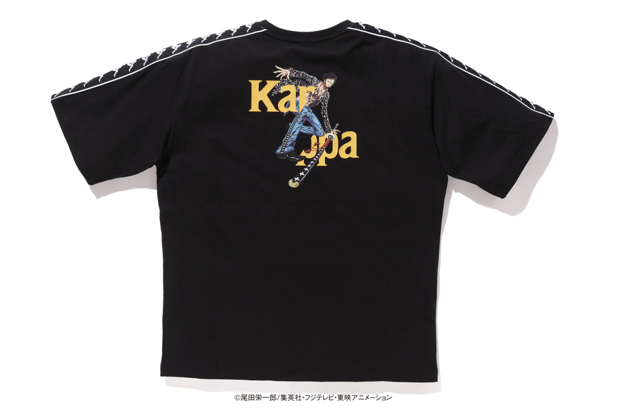 「ワンピース」×Kappaコラボフーディ・Tシャツ フーディ各9,800円（税抜き）Tシャツ各5,900円（税抜き）（C）尾田栄一郎／集英社・フジテレビ・東映アニメーション