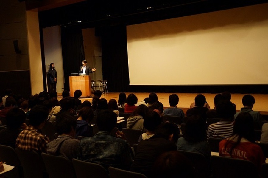 立命館大学映像学部の講演「映像と地域活性化」