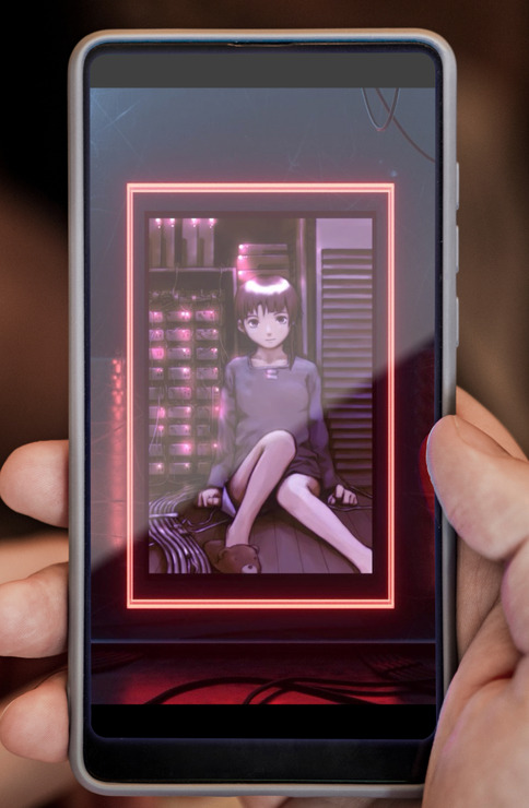 「lain 2020 eXhibition」（C）NBCUniversal Entertainment Japan