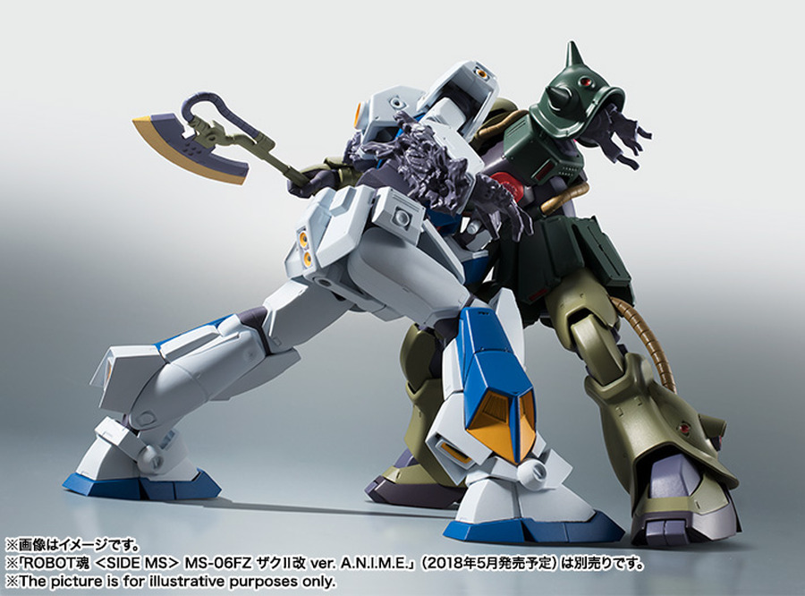 「ROBOT魂 ver. A.N.I.M.E. <SIDE MS> RX-78NT-1 ガンダムNT-1 ver. A.N.I.M.E.」5,500円（税別）（C）創通・サンライズ