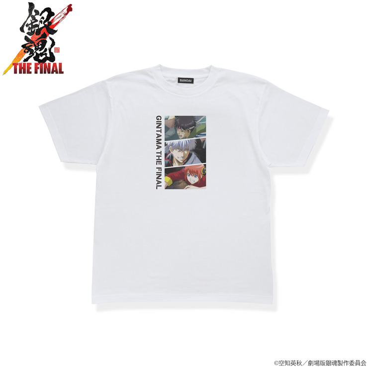 銀魂 THE FINAL シーンプリントTシャツ4,290円（税込）銀魂 THE FINAL コラージュマフラータオル2,090円（税込）（C）空知英秋／劇場版銀魂製作委員会