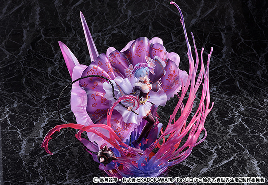 「Re:ゼロから始める異世界生活　鬼レム -Crystal Dress Ver-」32,000円（税抜）（C）長月達平・株式会社KADOKAWA刊／Re:ゼロから始める異世界生活2製作委員会