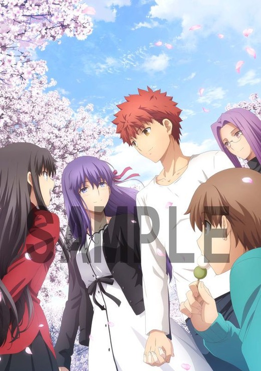 〇ANIPLEX＋・アニメ描き下ろしA3キャンバスカード（C）TYPE-MOON・ufotable・FSNPC