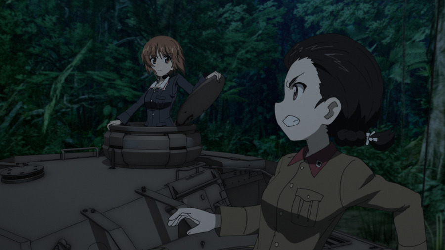 『ガールズ＆パンツァー 最終章』第3話 場面カット（C）GIRLS und PANZER Finale Projekt