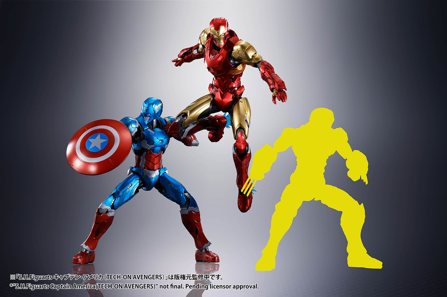 「S.H.Figuarts アイアンマン（TECH-ON AVENGERS）」（C）2021 MARVEL