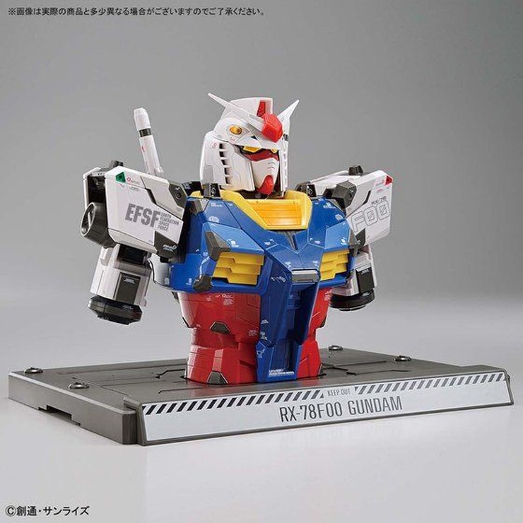 「1/48 RX-78F00 ガンダム [BUST MODEL]」5,280円（税込）（C）創通・サンライズ