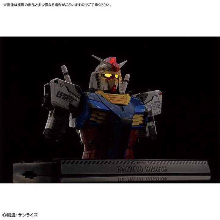 「1/48 RX-78F00 ガンダム [BUST MODEL]」5,280円（税込）（C）創通・サンライズ