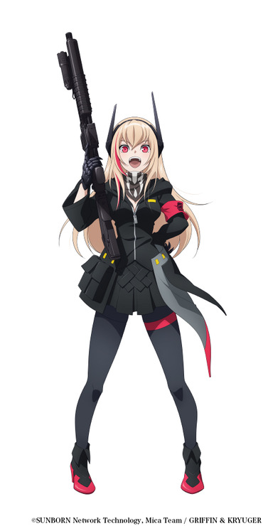 『ドールズフロントライン』M4 SOPMOD II＜CV.田村ゆかり＞（C）SUNBORN Network Technology, Mica Team / GRIFFIN & KRYUGER