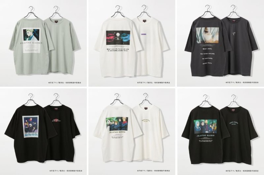 「半袖Tシャツ」3,850円（税込）（C）芥見下々／集英社・呪術廻戦製作委員会