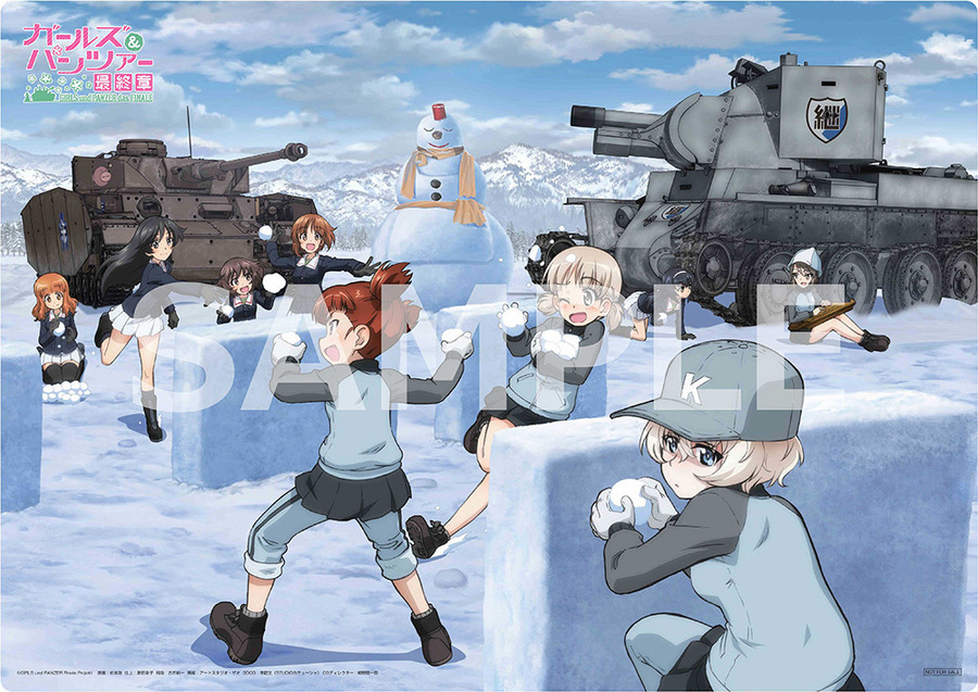 『ガールズ＆パンツァー 最終章』第3話 Blu-ray＆DVD共通特典（C）GIRLS und PANZER Finale Projekt