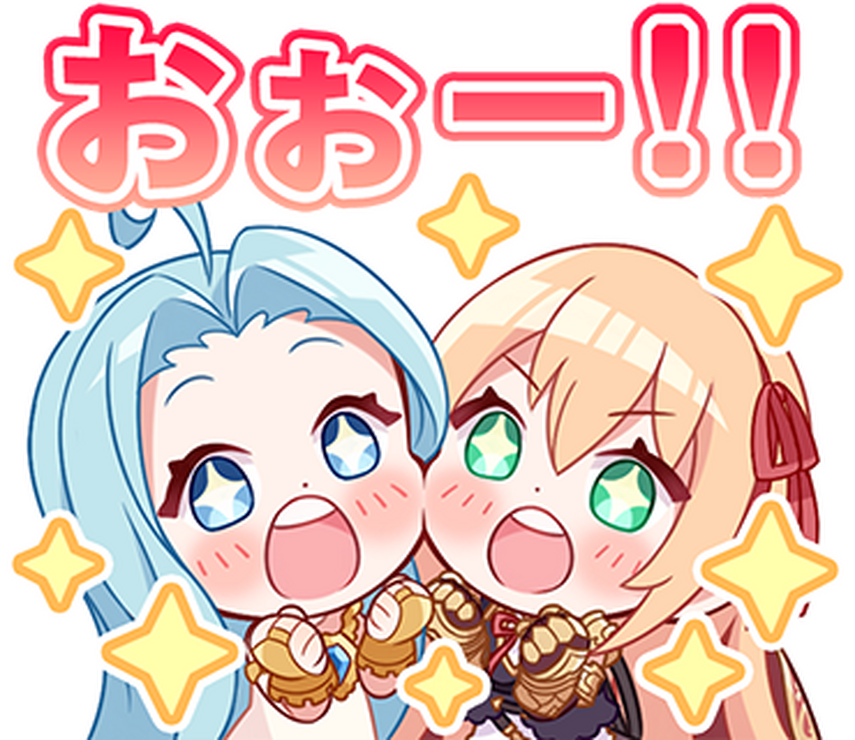 『ウマ娘』『グラブル』等がLINEスタンプでコラボ！「ゴルシ」と「ベリアル」の2ショットに話題騒然