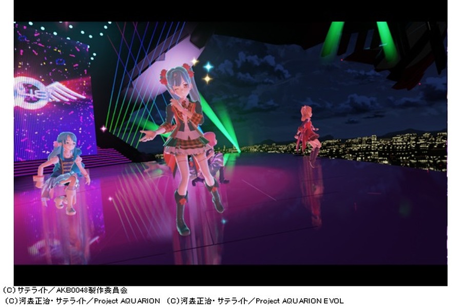 AKB0048×アクエリオンが360度のバーチャルリアリティ映像に TGS2014で紹介