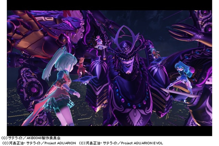 AKB0048×アクエリオンが360度のバーチャルリアリティ映像に TGS2014で紹介