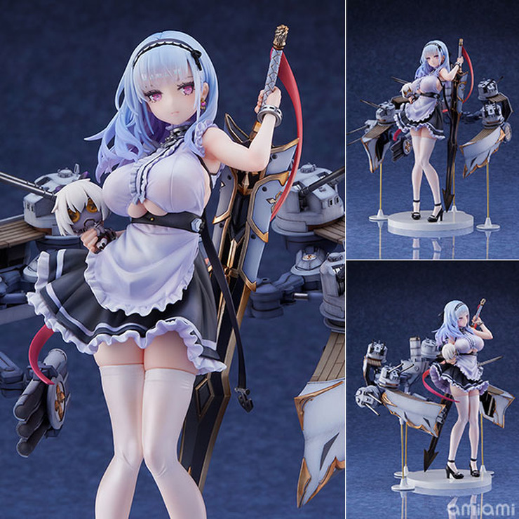 「アズールレーン ダイドー重装版ver. 1/7スケール完成品フィギュア amiamiパック」 （C）2017 Manjuu Co.，Ltd. ＆ Yongshi Co.，Ltd. All Rights Reserved.（C）2017 Yostar， Inc. All Rights Reserved.