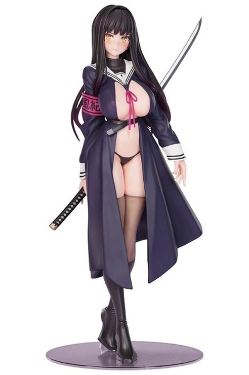 「恥・即・斬 風紀委員長」illustrated by ポップキュン 1/6スケール 塗装済み完成品フィギュア　(C)ポップキュン