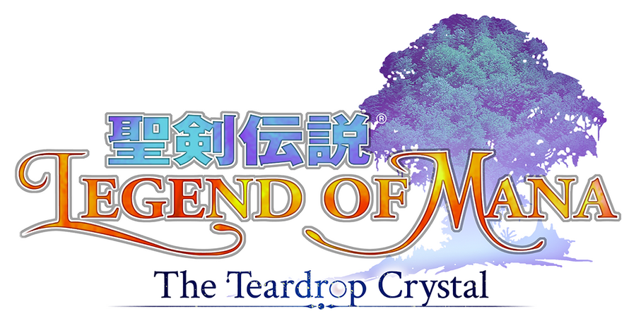 『聖剣伝説 Legend of Mana -The Teardrop Crystal-』ロゴ（C）SQUARE ENIX ／ サボテン君観察組合