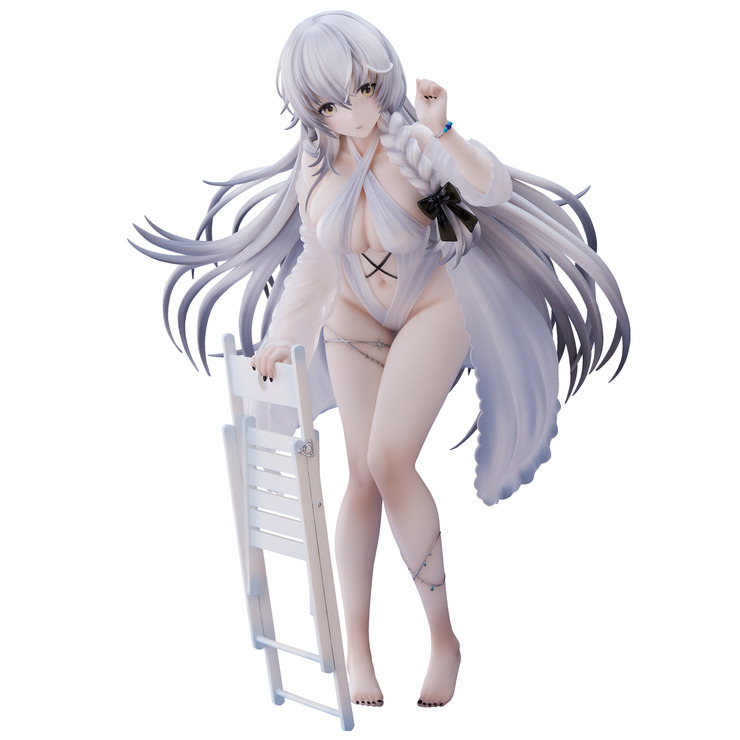 「『アズールレーン』ハーマイオニー ピュアホワイトホリデーVer.」22,000円（税込）（C）2017 Manjuu Co.,Ltd. & Yongshi Co.,Ltd. All Rights Reserved.（C）2017 Yostar, Inc. All Rights Reserved.