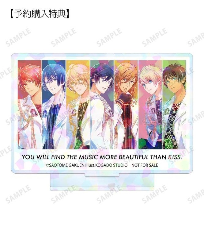 『うたの☆プリンスさまっ♪』ST☆RISH Ani-Art 第3弾 ホログラムアクリルスタンド アニメイト店舗限定特典（C）SAOTOME GAKUEN Illust.KOGADO STUDIO