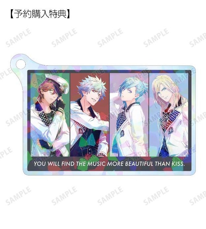 『うたの☆プリンスさまっ♪』QUARTET NIGHT Ani-Art 第3弾 ホログラムアクリルキーホルダー AMNIBUS&アニメイト通販限定特典（C）SAOTOME GAKUEN Illust.KOGADO STUDIO