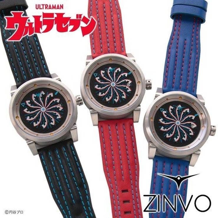 「ウルトラセブン　ZINVO　腕時計ーULTRASEVEN Limited Editionー」66,000円（税込／送料・手数料別途）（C）円谷プロ