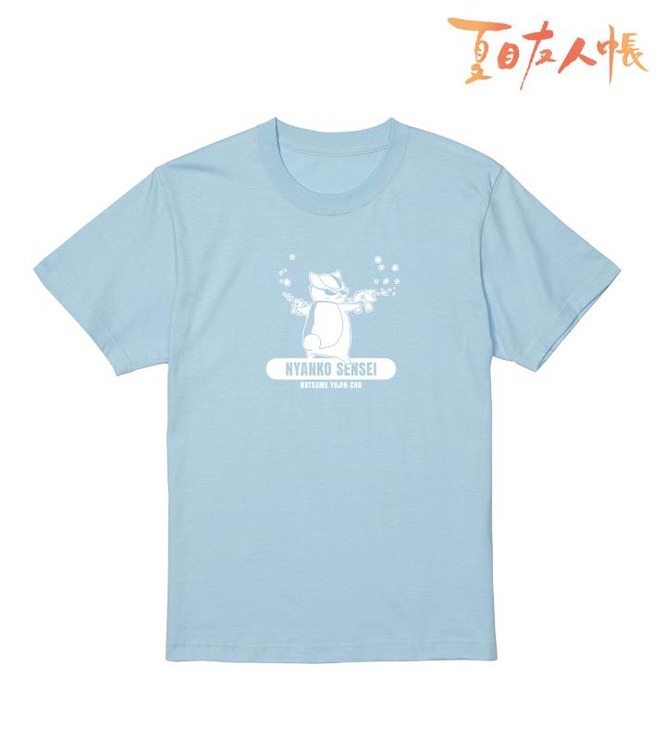 『夏目友人帳』描き下ろしイラスト ニャンコ先生 シャボン玉ver. Tシャツ（C）緑川ゆき・白泉社／「夏目友人帳」製作委員会