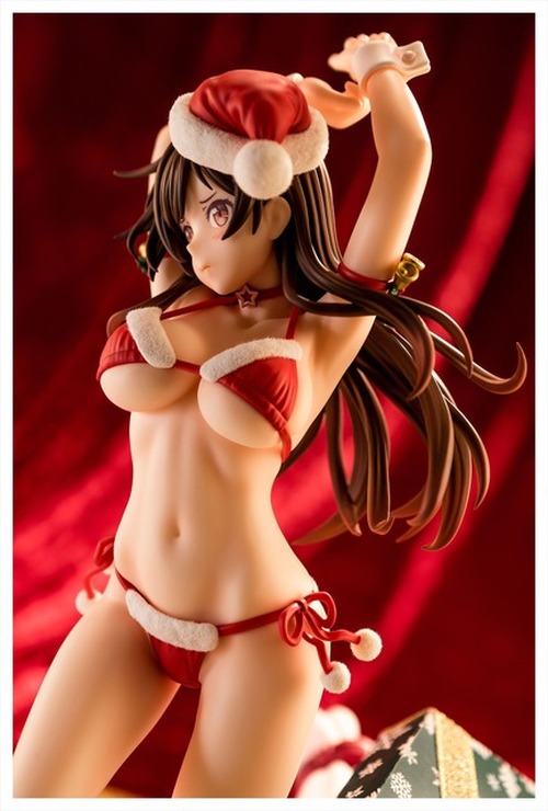 「彼女、お借りします 水原千鶴 サンタビキニdeふわもこフィギュア 2nd Xmas 1/6スケール 完成品フィギュア（箱入り娘）」21,780円（税込）（C）宮島礼吏・講談社／「彼女、お借りします」製作委員会2022