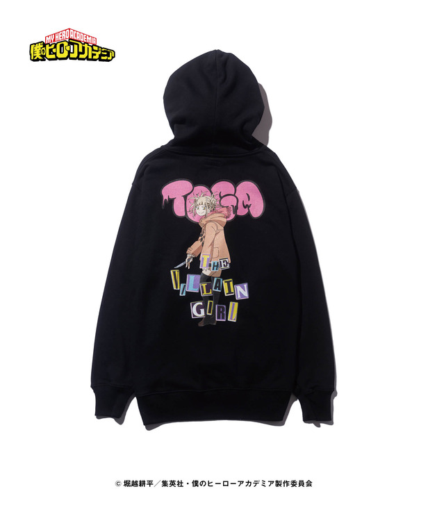 「glamb×僕のヒーローアカデミア」Himiko Toga Hoodie （C）堀越耕平／集英社・僕のヒーローアカデミア製作委員会