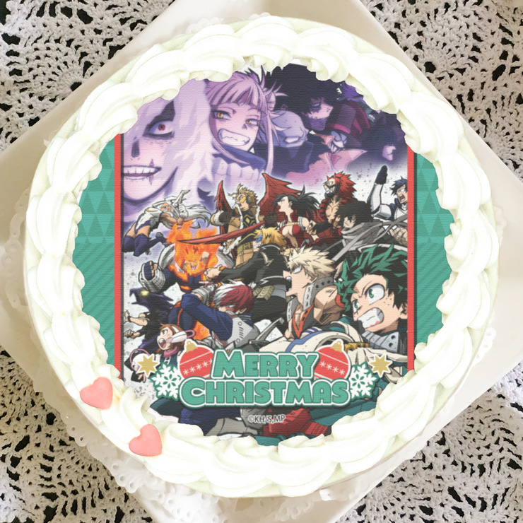 『僕のヒーローアカデミア』クリスマスプリケーキ(C)堀越耕平／集英社・僕のヒーローアカデミア製作委員会