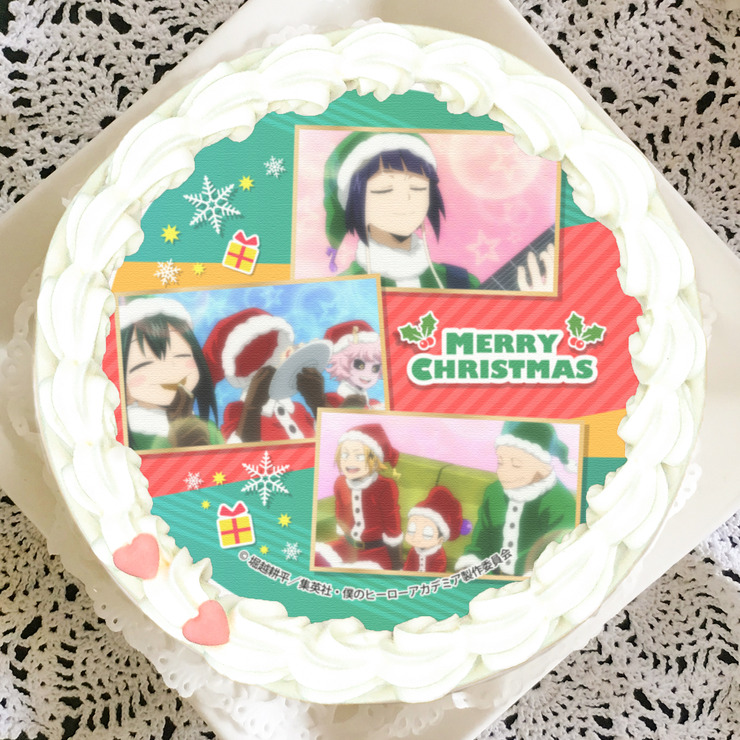 『僕のヒーローアカデミア』クリスマスプリケーキ(C)堀越耕平／集英社・僕のヒーローアカデミア製作委員会