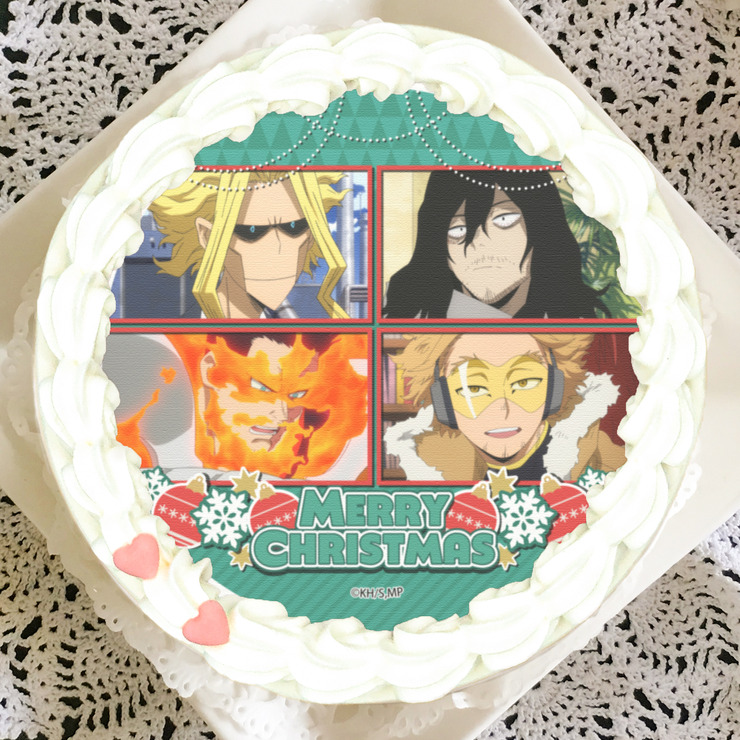 『僕のヒーローアカデミア』クリスマスプリケーキ(C)堀越耕平／集英社・僕のヒーローアカデミア製作委員会