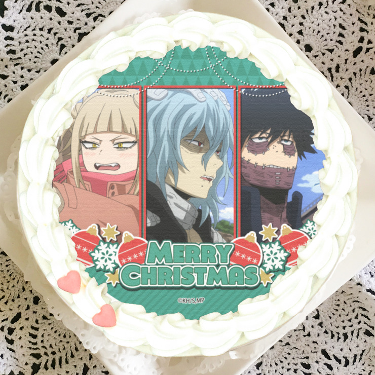 『僕のヒーローアカデミア』クリスマスプリケーキ(C)堀越耕平／集英社・僕のヒーローアカデミア製作委員会