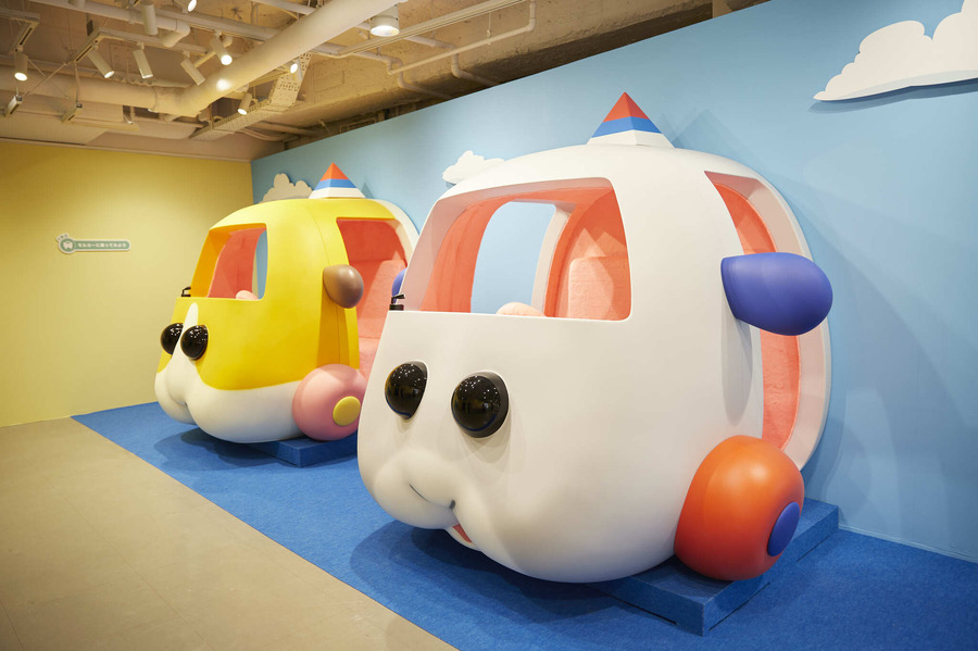 「PUI PUI モルカー展　DRIVING SCHOOL」池袋会場の様子