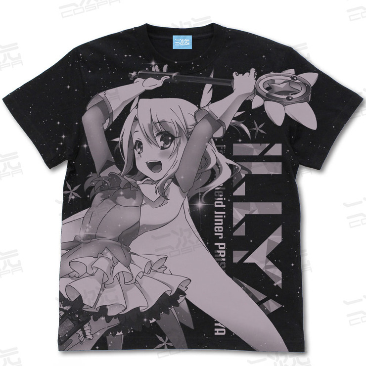 「イリヤ オールプリントTシャツ Ver.2.0」3,300円（税込）（C）2013 ひろやまひろし・TYPE-MOON・角川書店／「プリズマ☆イリヤ」製作委員会