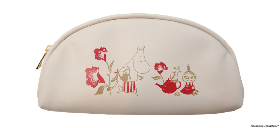 「Moominmamma‘s Tea party」メガネケース（C）Moomin Characters