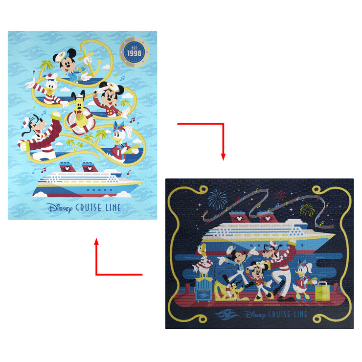 「DisneyCruise Line」ジグソーパズル（C）Disney