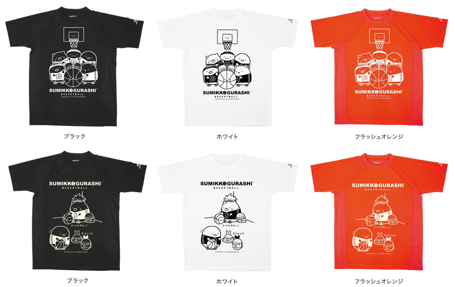 『すみっコぐらし』ファイテンコラボTシャツ（C）2023 SAN-X CO., LTD. ALL RIGHTS RESERVED.