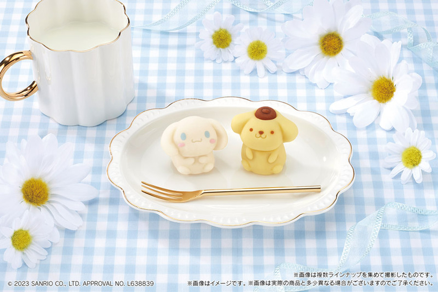 バンダイ キャンディ事業部より「食べマス　ポムポムプリン／シナモロール 2023」登場（C）2023 SANRIO CO., LTD. APPROVAL NO. L638839