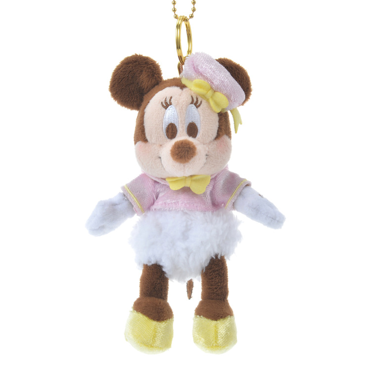 『ドナルドダック誕生日グッズ2023』ぬいぐるみキーチェーン＜ミニーマウス＞（C）Disney