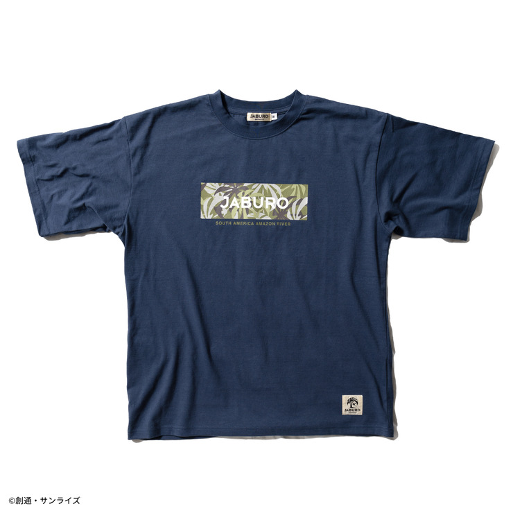 「STRICT-G JABURO『機動戦士ガンダム』半袖Tシャツ 迷彩ボックスロゴ」5,280円（税込／送料・手数料別途）（C）創通・サンライズ