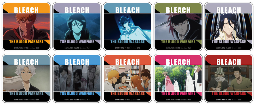 「アニメイトカフェグラッテ名古屋」『BLEACH 千年血戦篇』コラボ 有償特典 アクリルコースター （C）久保帯人／集英社・テレビ東京・ｄｅｎｔｓｕ・ぴえろ