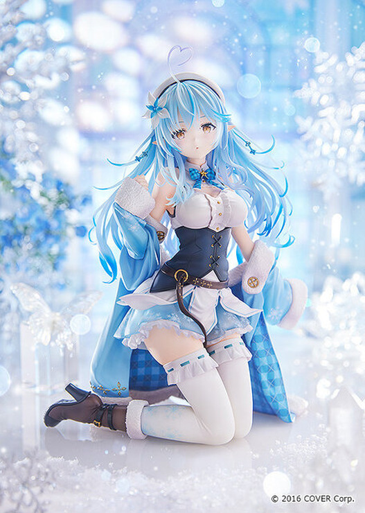 「ホロライブ」の人気VTuber「雪花ラミィ」フィギュアが予約受付開始！髪の毛の造形から透けた素材のスカートまで徹底再現