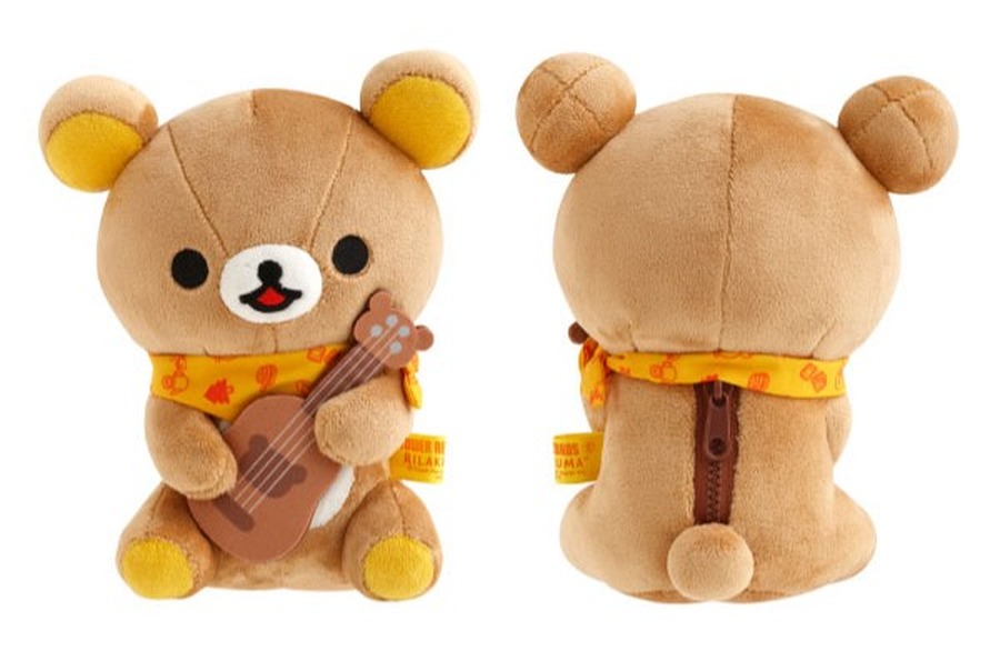 「Rilakkuma × TOWER RECORDSキャンペーン2023」コラボぬいぐるみ（リラックマ）2,750円（税込）（C）2023 San-X Co., Ltd. All Rights Reserved.