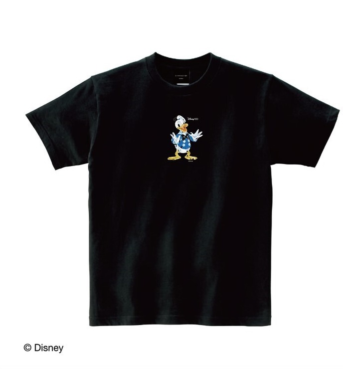 Disney100 THE MARKET×三越伊勢丹「PLATINUM DONALD DUCK/TEE」（C）Disney