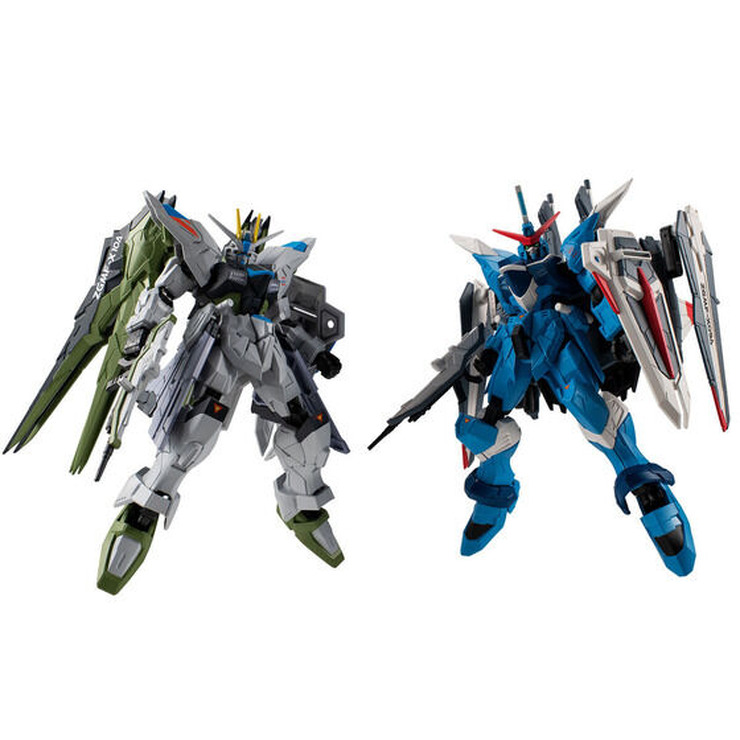 「機動戦士ガンダム GフレームFA フリーダムガンダム（リアルタイプカラー）＆ジャスティスガンダム（リアルタイプカラー）」7,975円（税込）（C）創通・サンライズ