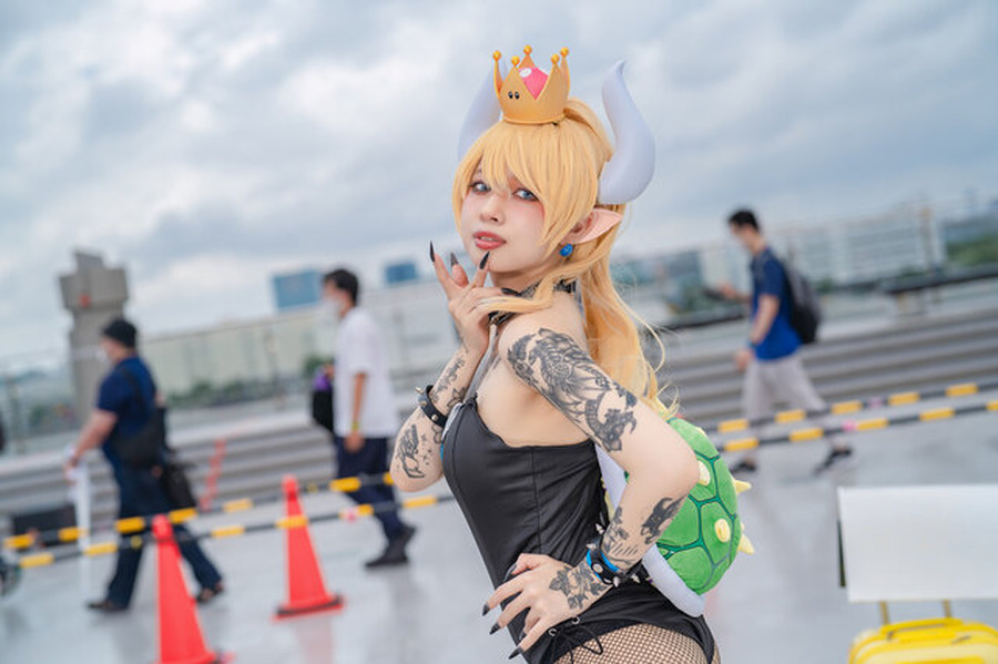 クッパ姫（二次創作）／ティム・ヴィンセント（@tim_zsasz_）